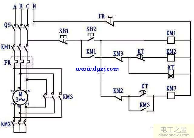 星形不轉延時后三角形可以正常轉動