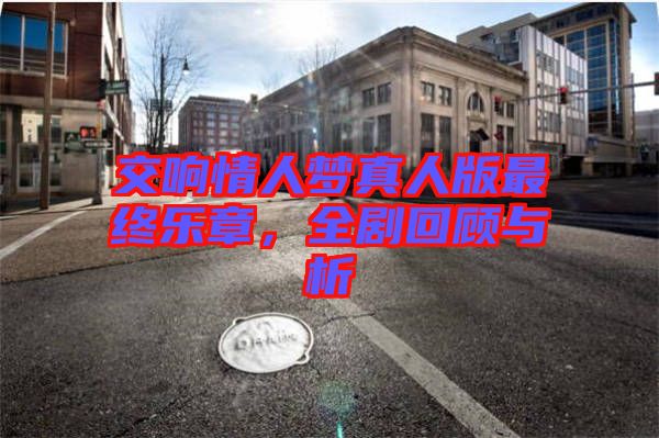 交響情人夢(mèng)真人版最終樂章,全劇回顧與析