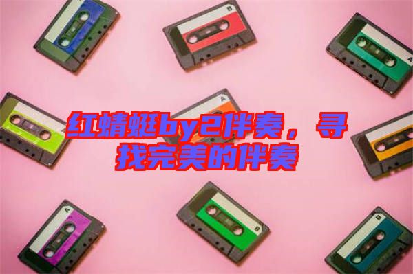 紅蜻蜓by2伴奏，尋找完美的伴奏