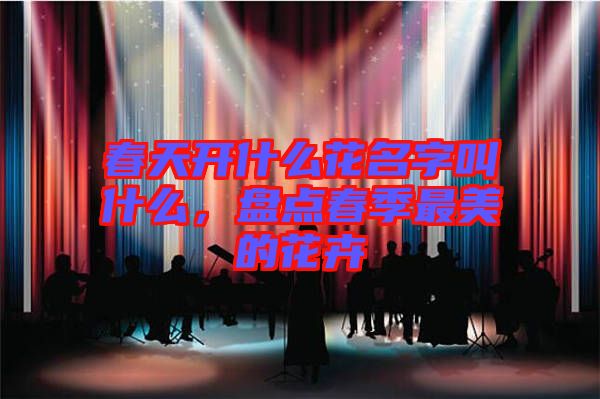 春天開什么花名字叫什么,盤點(diǎn)春季最美的花卉