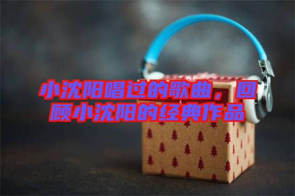 小沈陽唱過的歌曲，回顧小沈陽的經(jīng)典作品
