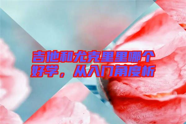吉他和尤克里里哪個好學(xué),從入門角度析