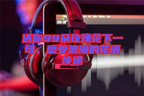 送你99朵玫瑰花下一句,感受浪漫的花語傳遞